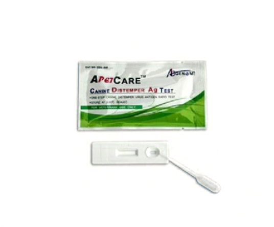 Carte de test vétérinaire